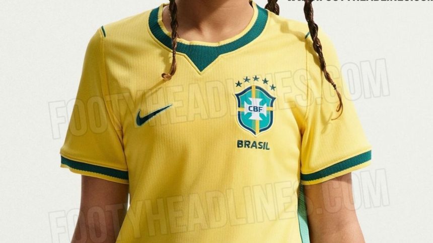 suposta-camisa-do-brasil-na-copa-do-mundo-vaza-e-torcedores-aprovam-modelo:-vibe-das-antigas