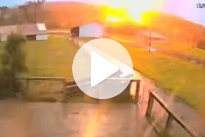 video:-raio-causa-explosao-em-propriedade-rural-e-familia-escapa-por-pouco-em-sc