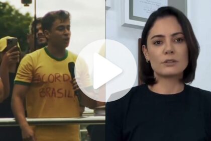 video:-esta-sofrendo-muito,-diz-nikolas-ao-homenagear-michelle-bolsonaro-em-ato-na-paulista