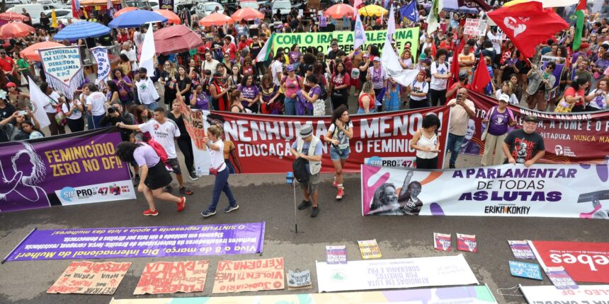 parem-de-nos-matar:-exigem-mulheres-no-8-de-marco-em-brasilia