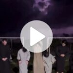 ele-sempre-da-sinais:-raio-em-formato-de-coracao-emociona-em-ensaio-da-paixao-de-cristo-em-sc