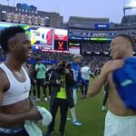 vini-jr.-tem-resenha-com-mbappe-e-prestigia-cantora-apos-jogo-apagado-pelo-brasil