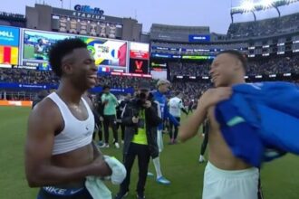vini-jr.-tem-resenha-com-mbappe-e-prestigia-cantora-apos-jogo-apagado-pelo-brasil
