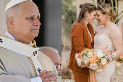 existem-questoes-maiores,-diz-papa-leao-xiv-ao-ser-questionado-sobre-casamento-homoafetivo