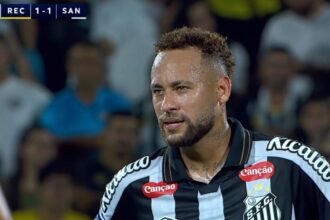 video:-neymar-perde-gol-inacreditavel-em-empate-do-santos-na-sul-americana