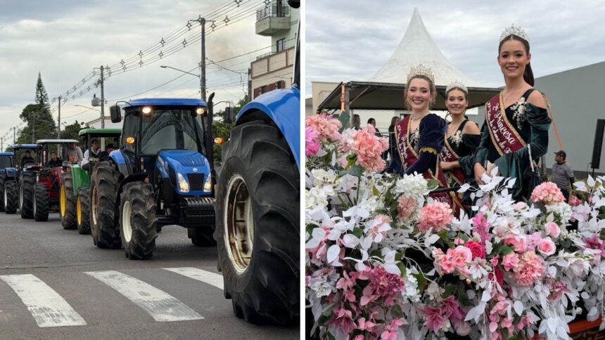corrida-de-tratores,-michel-telo-e-premio-de-r$-150-mil-movimentam-festa-do-colono-em-sc