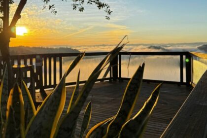 entre-o-silencio-do-amanhecer-e-o-mar-de-nuvens:-cafe-da-manha-encanta-turistas-em-sc