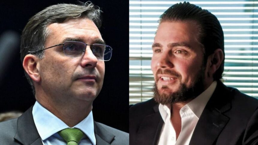flavio-bolsonaro-usa-verba-do-senado-para-viajar-a-sp-e-se-encontrar-com-daniel-vorcaro
