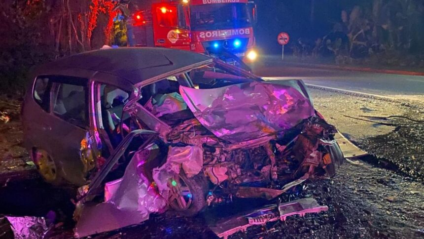 homem-morre-e-dois-ficam-gravemente-feridos-em-acidente-com-carreta-na-br-470-em-sc