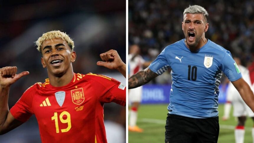 espanha,-belgica-e-uruguai-em-campo:-veja-os-jogos-da-copa-desta-segunda-(15)-e-onde-assistir