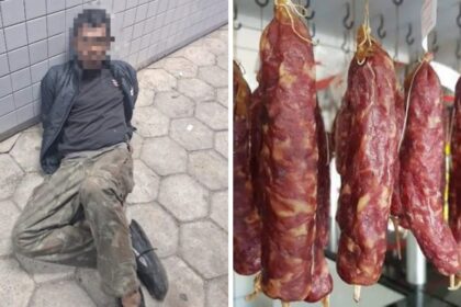 homem-e-preso-apos-furtar-salame-e-morder-perna-de-funcionario-em-supermercado-de-sc