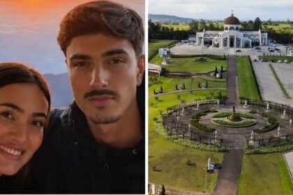 jovem-casal-de-20-anos-morre-a-caminho-de-missa-em-basilica-durante-romaria-de-motociclistas-em-sc