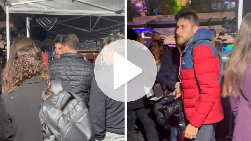 cinegrafista-da-globonews-e-retirado-apos-suposta-cabecada-em-fotografo-durante-debate-da-band-pelo-governo-de-sp