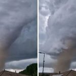tornado-atinge-vilarejo-na-franca,-deixa-39-feridos-e-destroi-centenas-de-casas;-ventos-chegaram-a-117-km/h