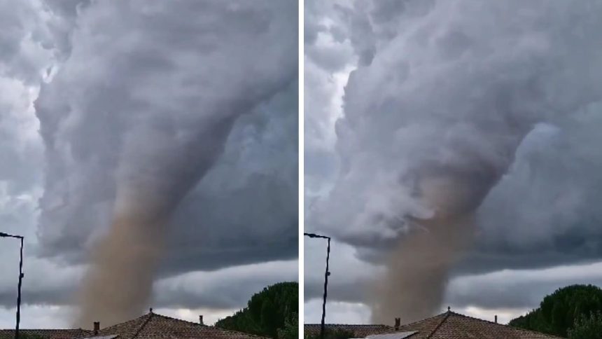 tornado-atinge-vilarejo-na-franca,-deixa-39-feridos-e-destroi-centenas-de-casas;-ventos-chegaram-a-117-km/h