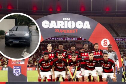 melhor-profissao-do-mundo:-jogador-reserva-do-flamengo-dirige-porsche-e-torcedores-reagem-na-web