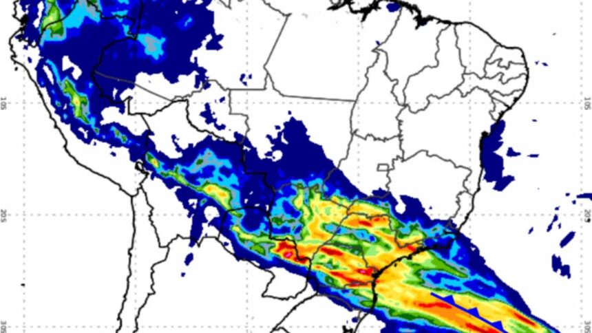 frente-fria-avanca-pelo-brasil,-mantem-o-tempo-instavel-no-sul-e-amplia-alertas-para-tempestades;-veja-a-previsao-desta-terca-(22)