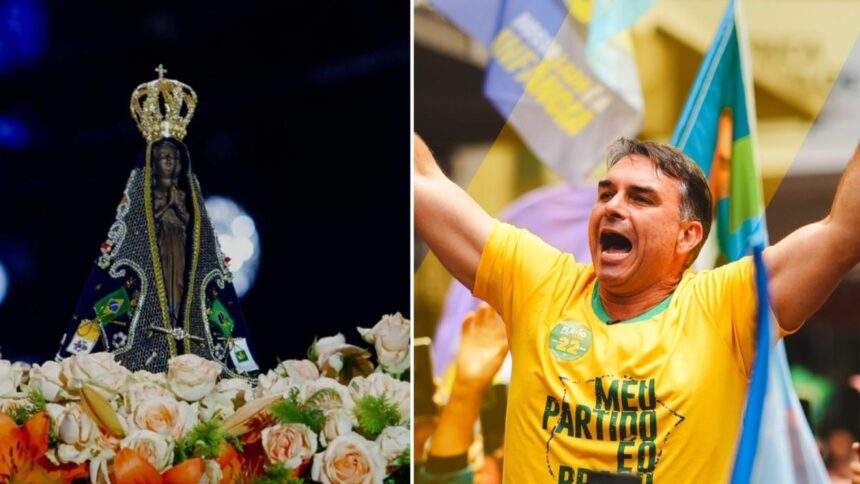 flavio-bolsonaro-acusa-ala-da-cnbb-de-ajudar-em-fake-news-sobre-nossa-senhora;-entidade-nega-e-diz-que-a-mentira-nao-se-combate-com-outra