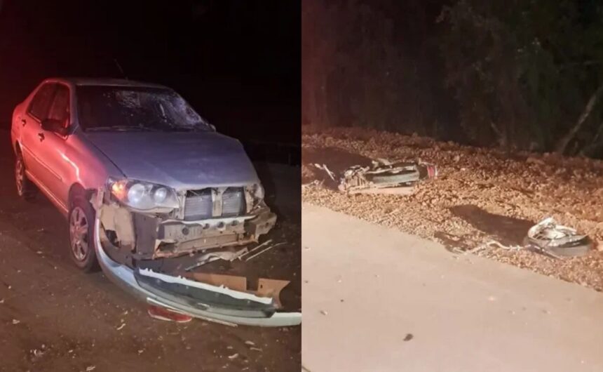 motociclista-morre-apos-bater-contra-carro-em-rodovia-no-parana;-condutora-e-passageiro-foram-socorridos